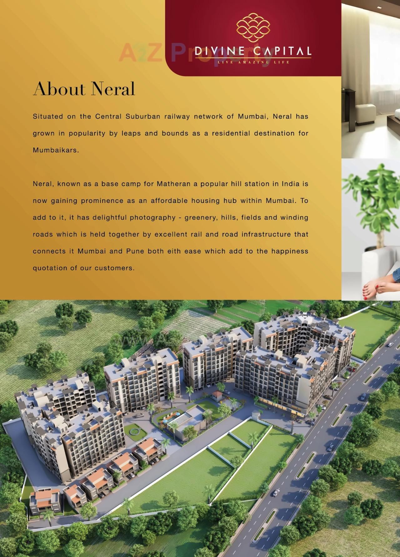  of real estate project Divine Capital located at Dhamote, Raigarh, Maharashtra