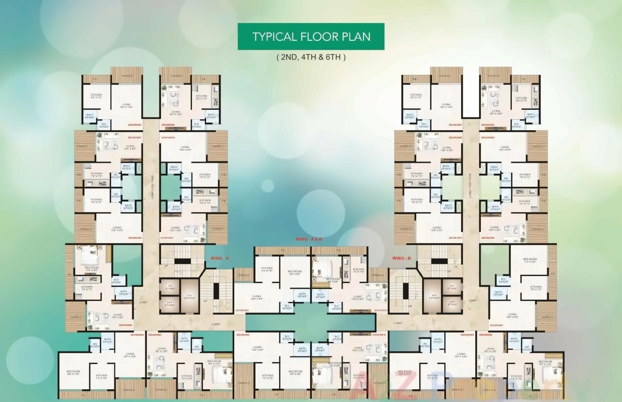 Layout of real estate project Dream Home Enterprises located at Khopoli, Raigarh, Maharashtra