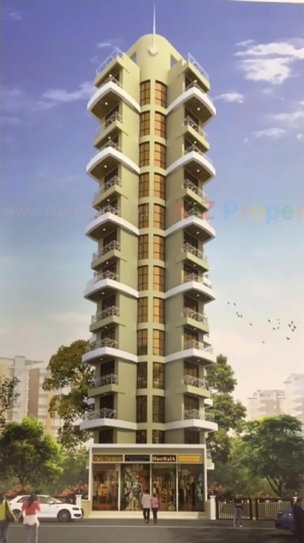 3D Elevation of real estate project Dream Onyx located at Ulawe, Raigarh, Maharashtra