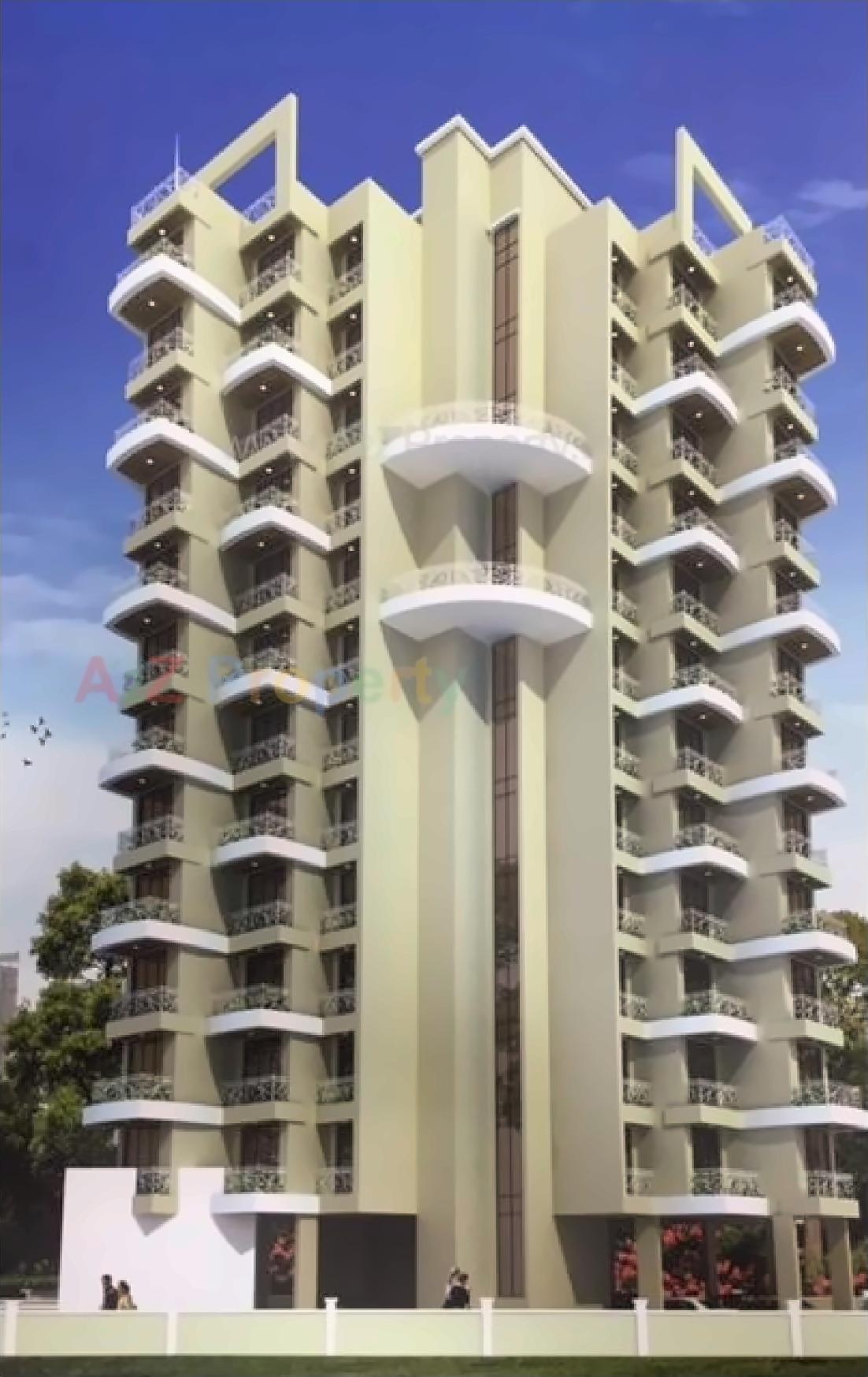 3D Elevation of real estate project Dream Onyx located at Ulawe, Raigarh, Maharashtra