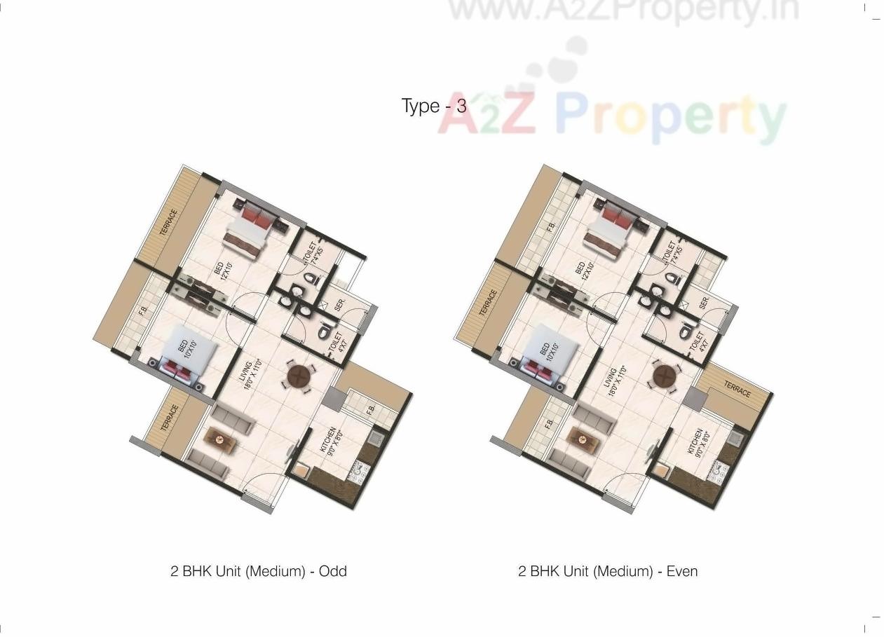 Layout of real estate project Dudhe Vitevari located at Karanjade, Raigarh, Maharashtra