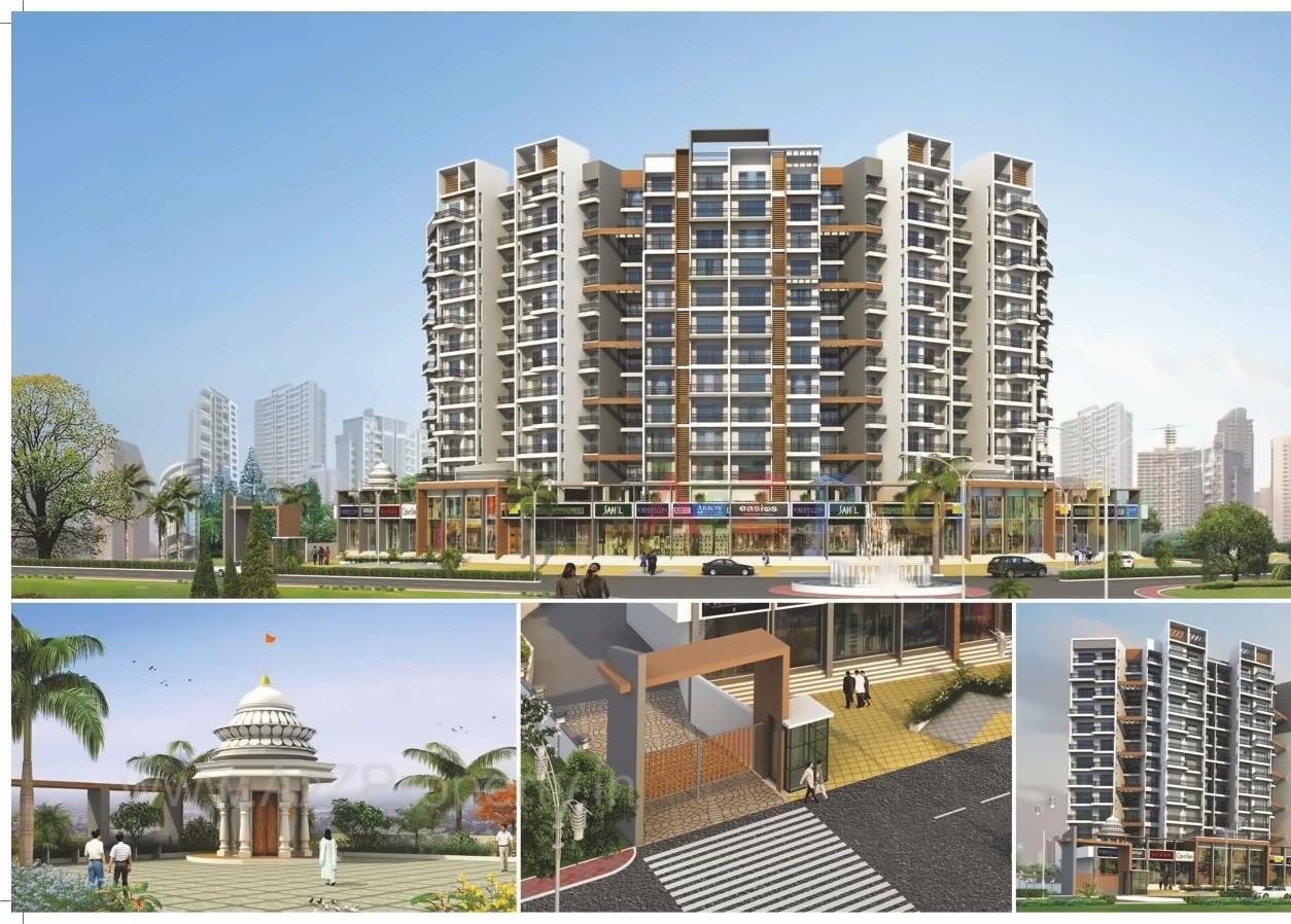 3D Elevation of real estate project Dudhe Vitevari located at Karanjade, Raigarh, Maharashtra