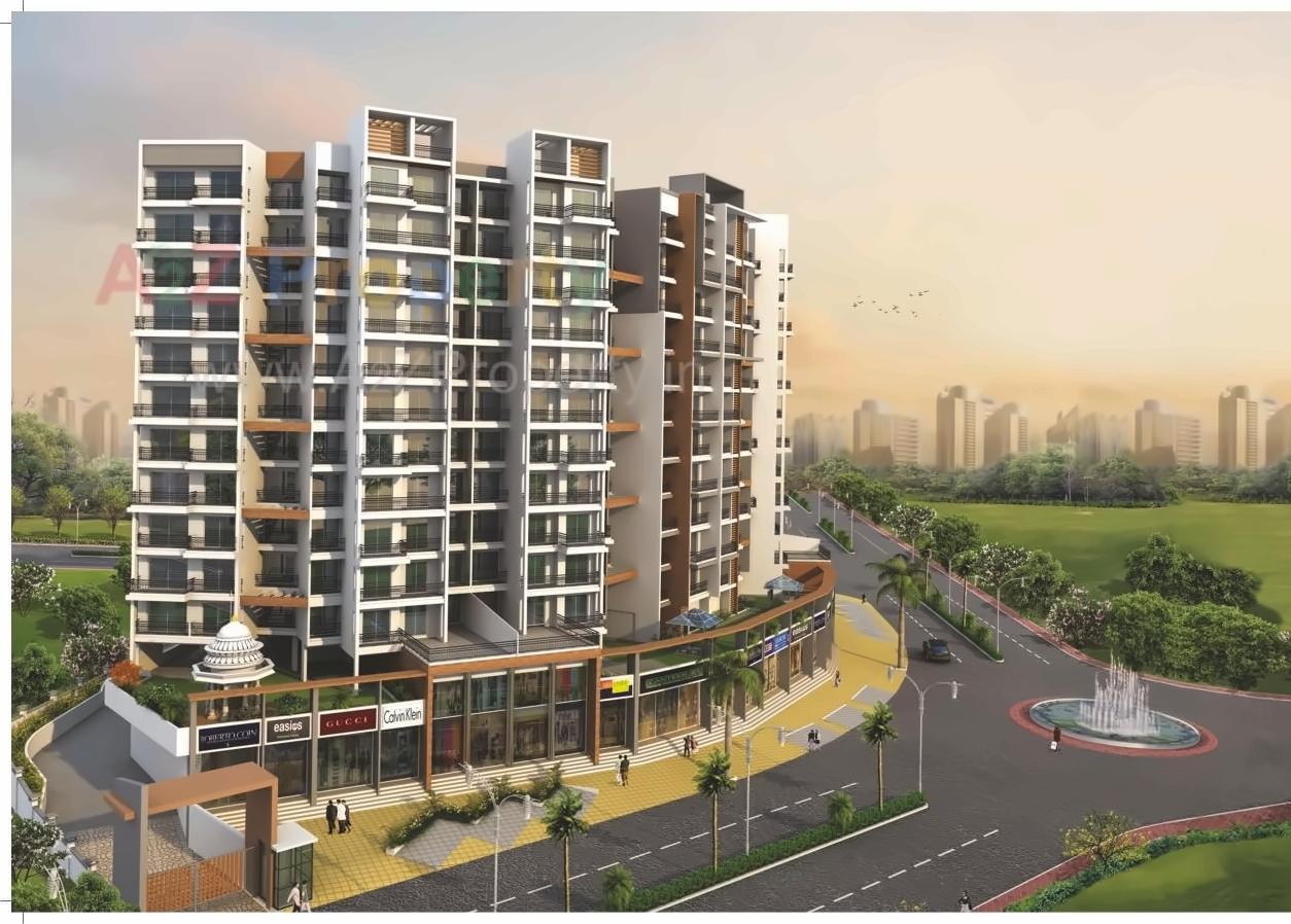3D Elevation of real estate project Dudhe Vitevari located at Karanjade, Raigarh, Maharashtra
