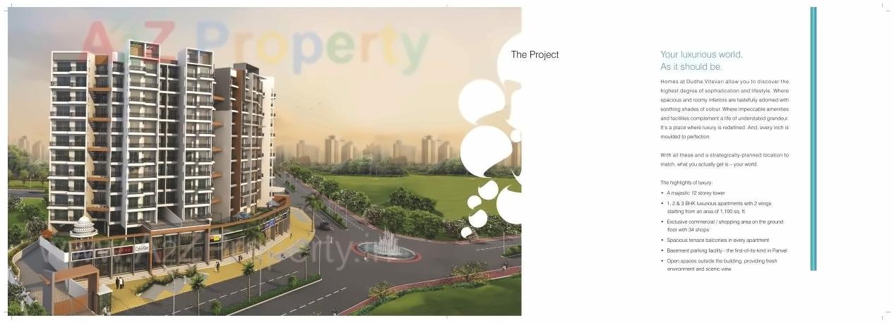 3D Elevation of real estate project Dudhe Vitevari located at Karanjade, Raigarh, Maharashtra