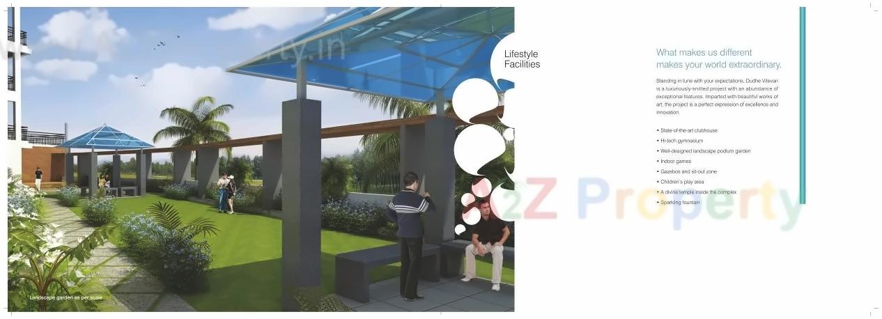 3D Elevation of real estate project Dudhe Vitevari located at Karanjade, Raigarh, Maharashtra