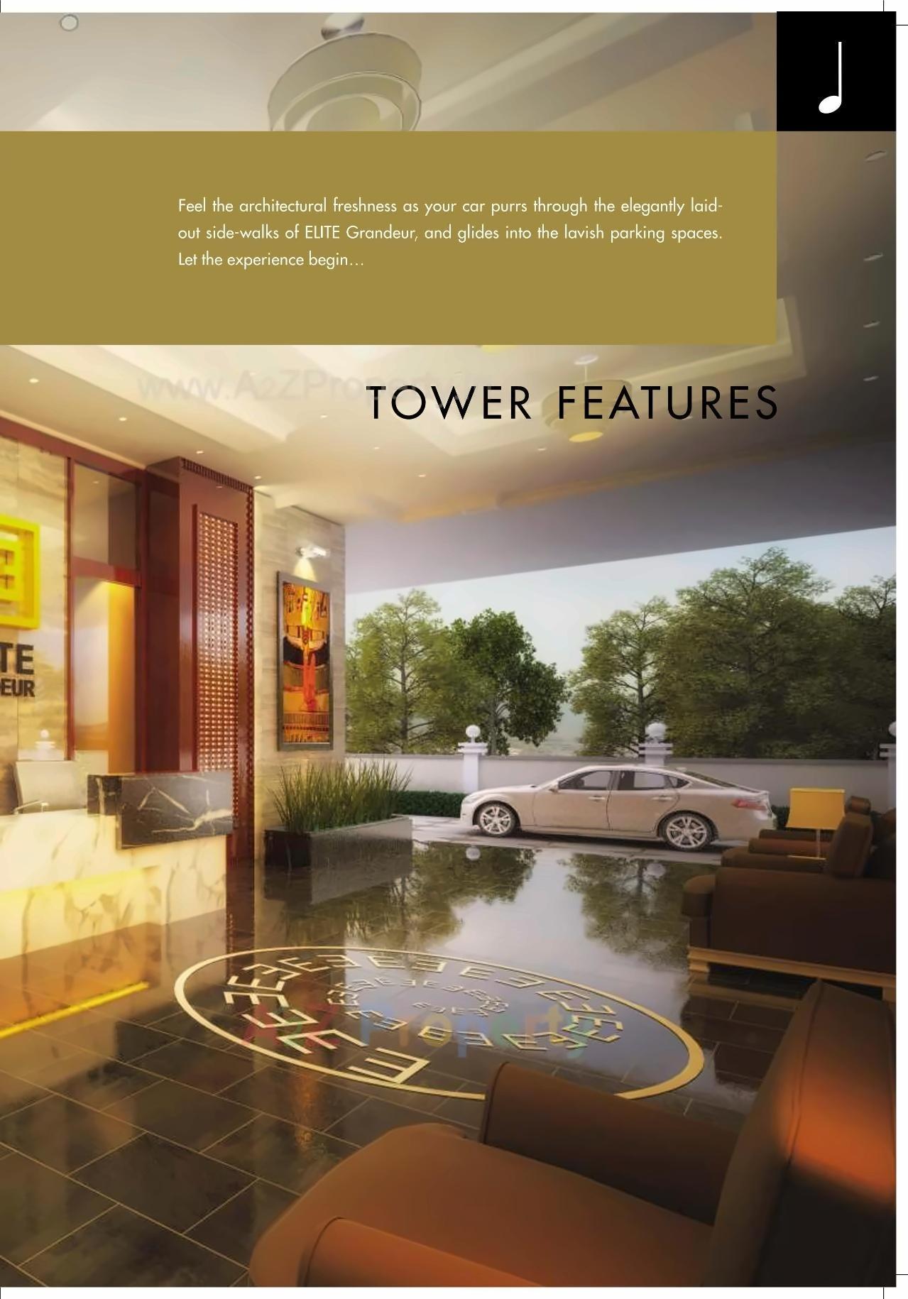 3D Elevation of real estate project Elite Grandeur located at Kharghar, Raigarh, Maharashtra