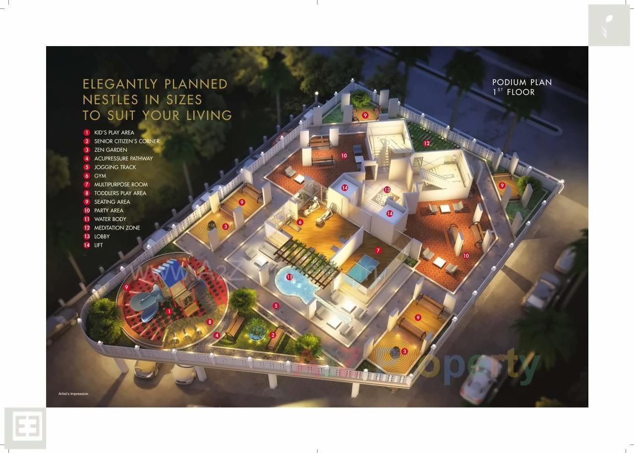  of real estate project Elite Grandeur located at Kharghar, Raigarh, Maharashtra