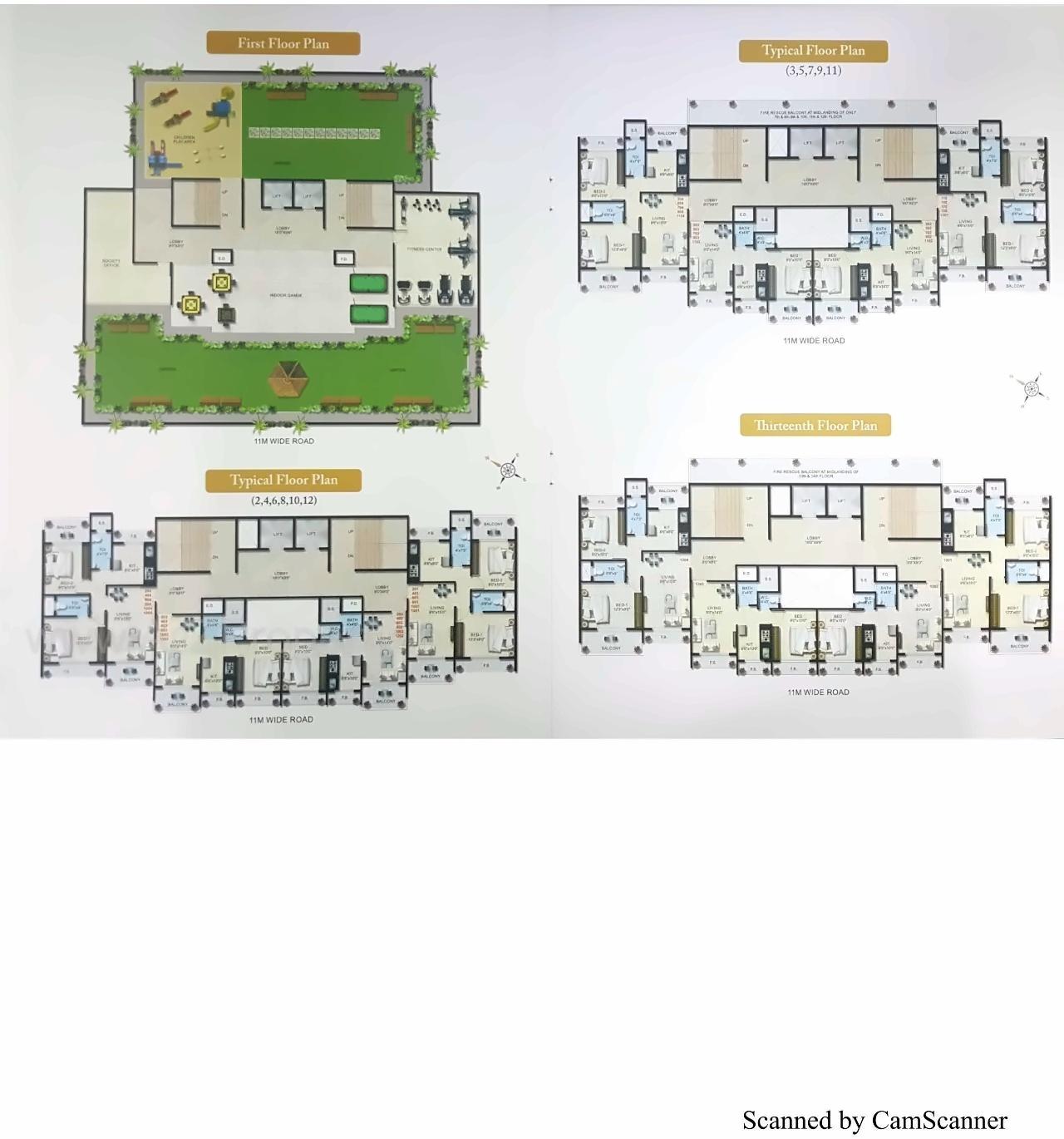 Layout of real estate project Empira Villa located at Bokadvira, Raigarh, Maharashtra