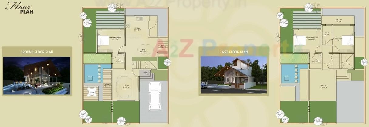 Layout of real estate project Eternity located at Antrat-t-need, Raigarh, Maharashtra