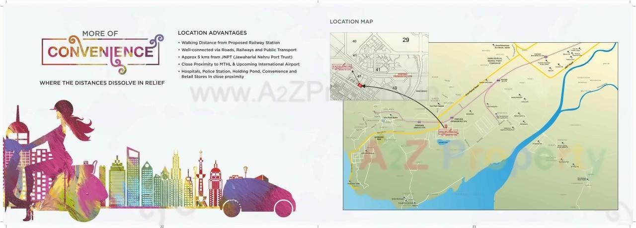  of real estate project Excelencia located at Bokadvira, Raigarh, Maharashtra