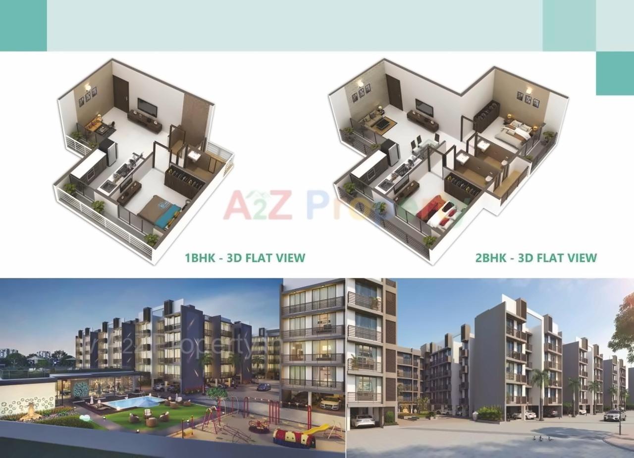 Layout of real estate project Florence Town located at Diksal, Raigarh, Maharashtra