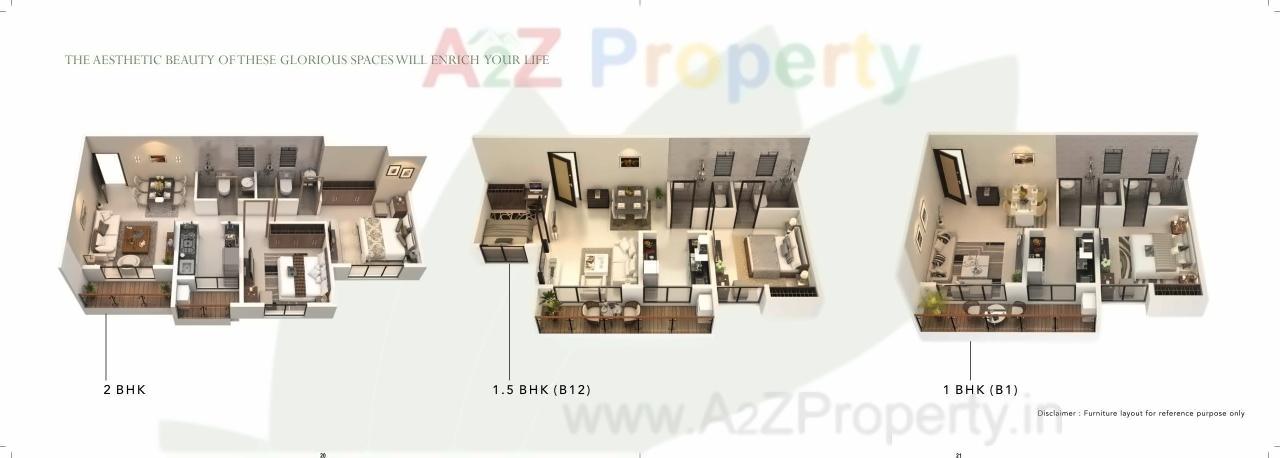Layout of real estate project Gardenia located at Koyana-velhe, Raigarh, Maharashtra