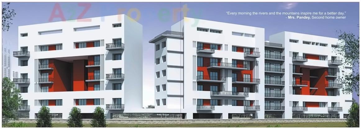 3D Elevation of real estate project Govind Sagar located at Panvel, Raigarh, Maharashtra