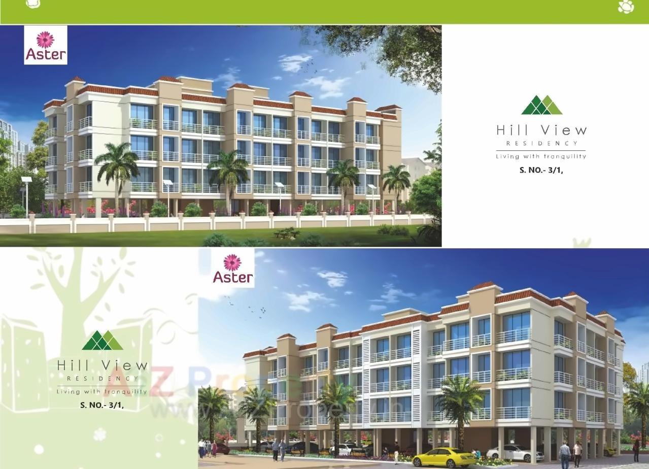 3D Elevation of real estate project Hill View Residency located at Nevali, Raigarh, Maharashtra