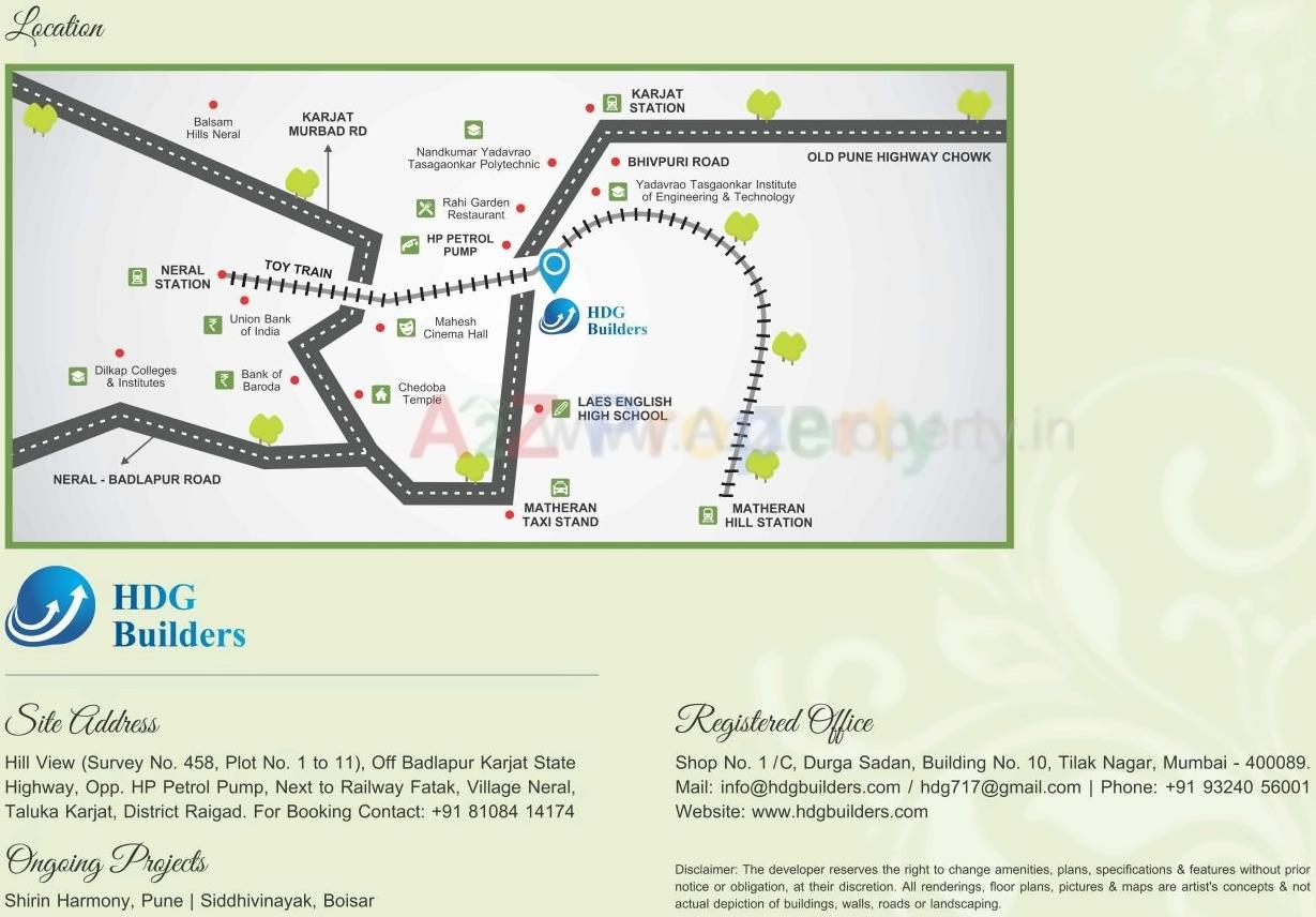  of real estate project Hill View located at Neral, Raigarh, Maharashtra