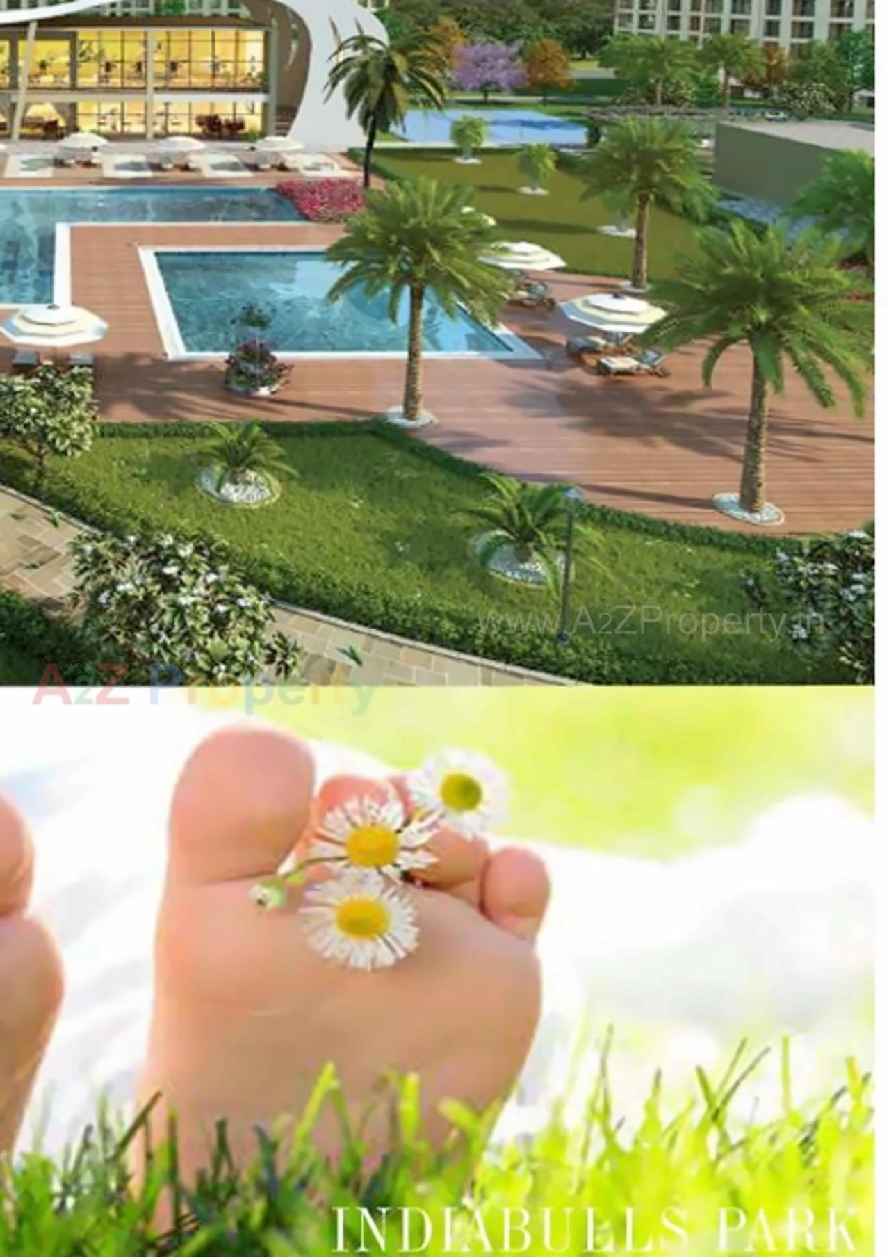 3D Elevation of real estate project Indiabulls Park located at Kon, Raigarh, Maharashtra