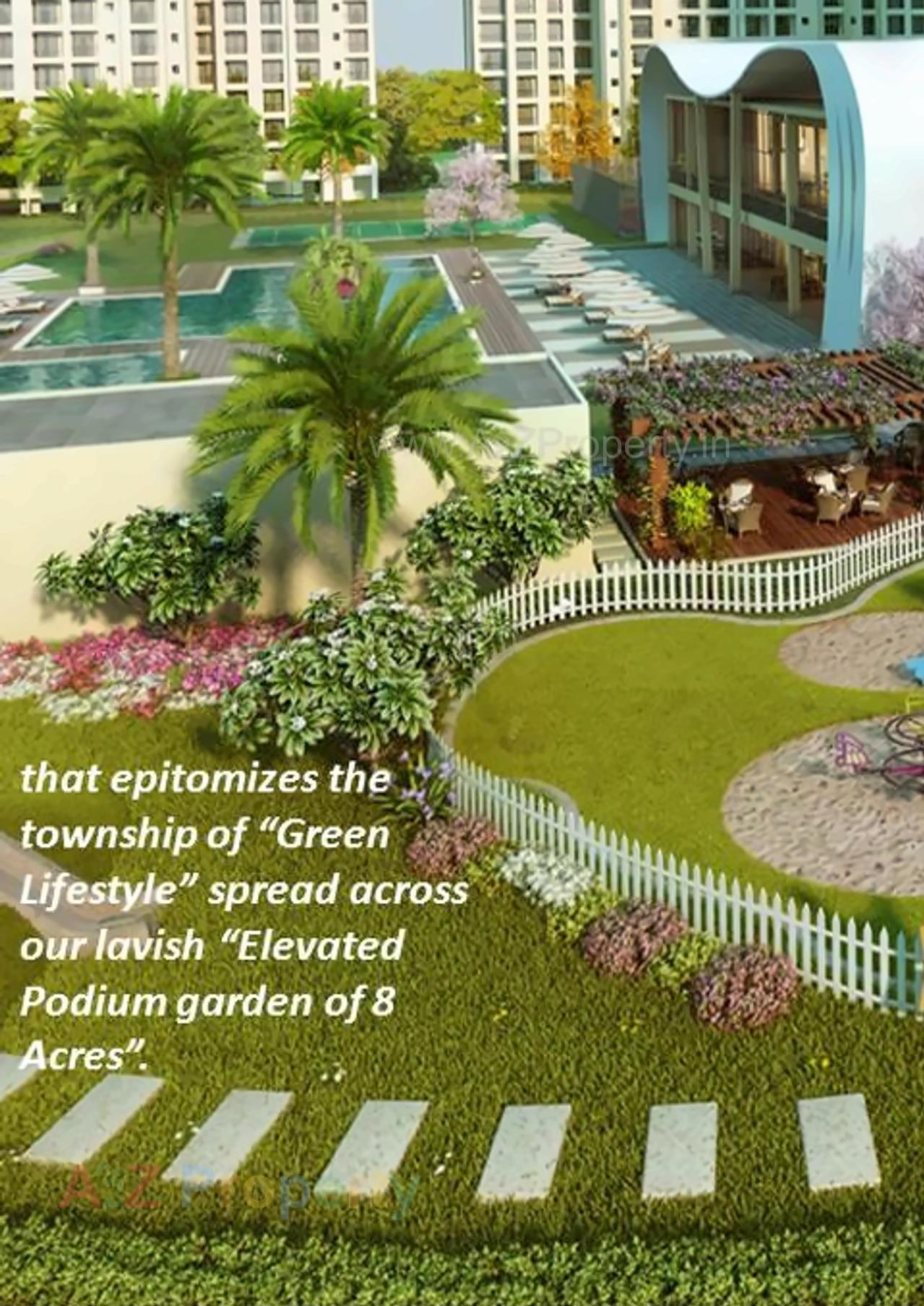 3D Elevation of real estate project Indiabulls Park located at Kon, Raigarh, Maharashtra