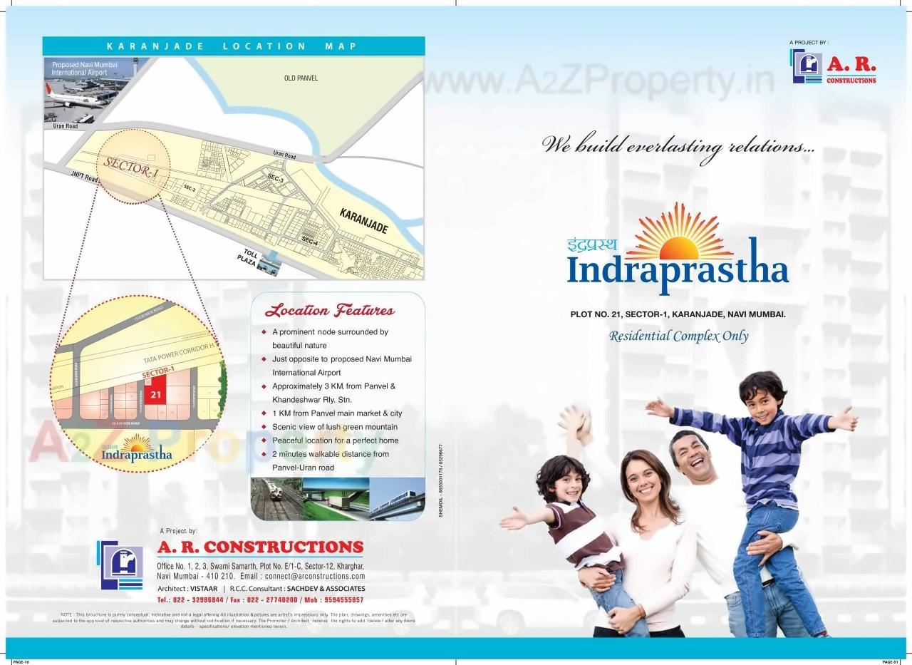  of real estate project Indraprastha located at Karanjade, Raigarh, Maharashtra