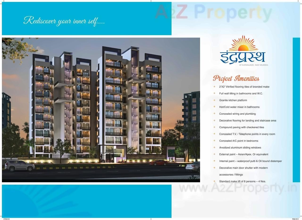  of real estate project Indraprastha located at Karanjade, Raigarh, Maharashtra
