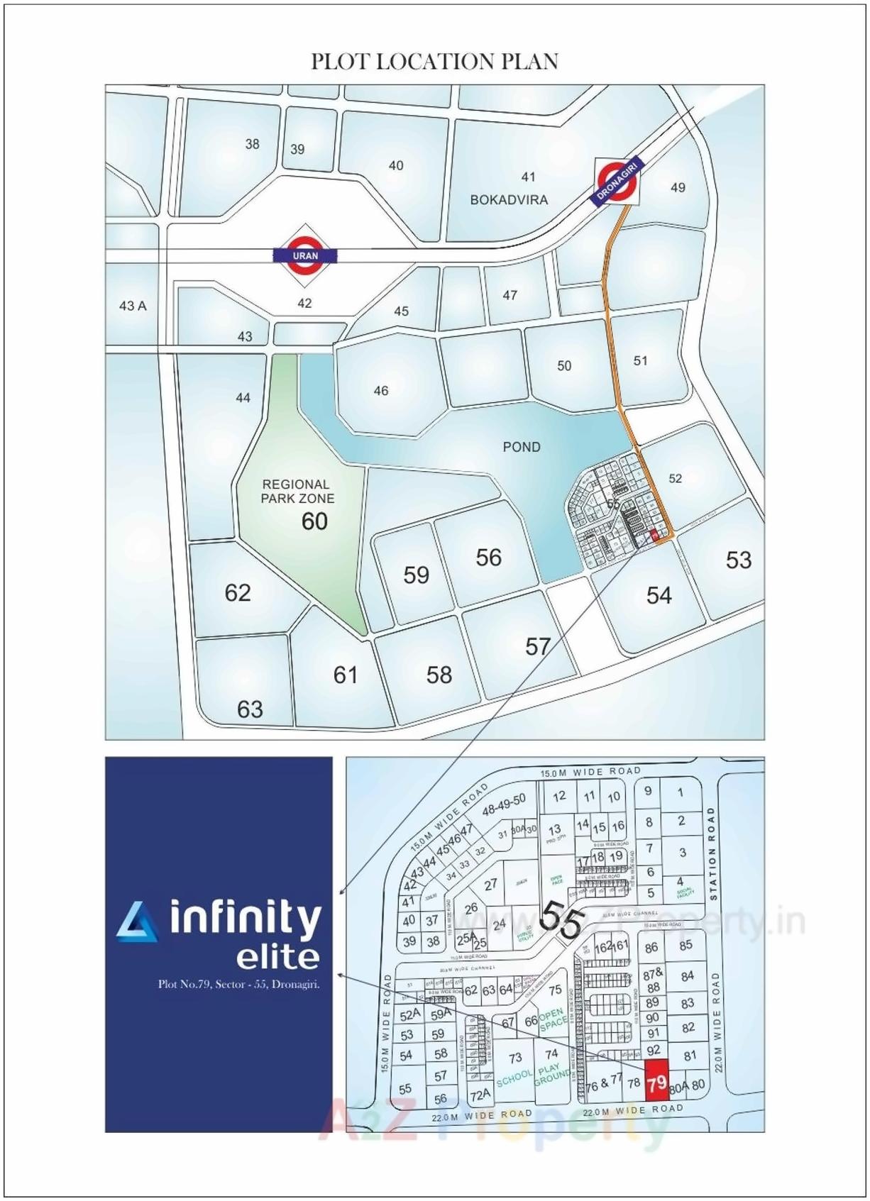  of real estate project Infinity Elite located at Bokadvira, Raigarh, Maharashtra