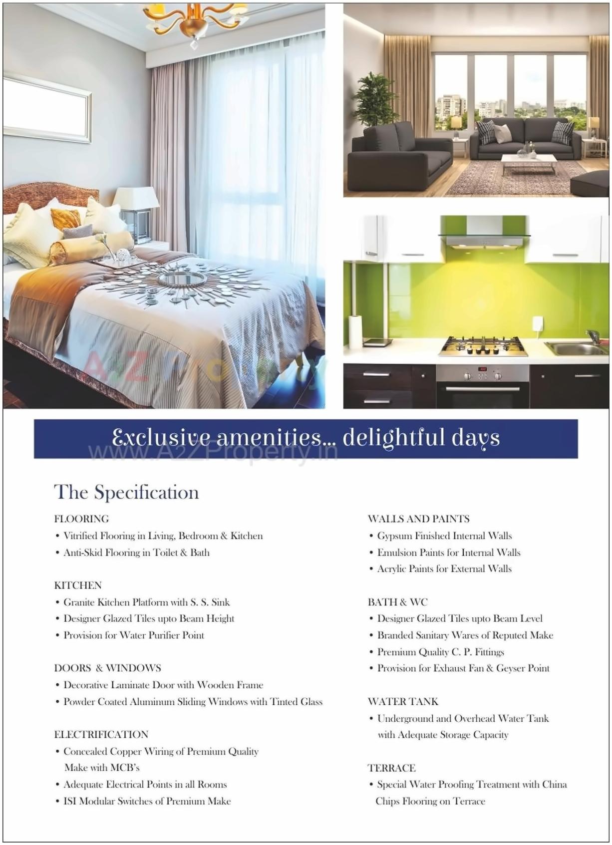 3D Elevation of real estate project Infinity Elite located at Bokadvira, Raigarh, Maharashtra