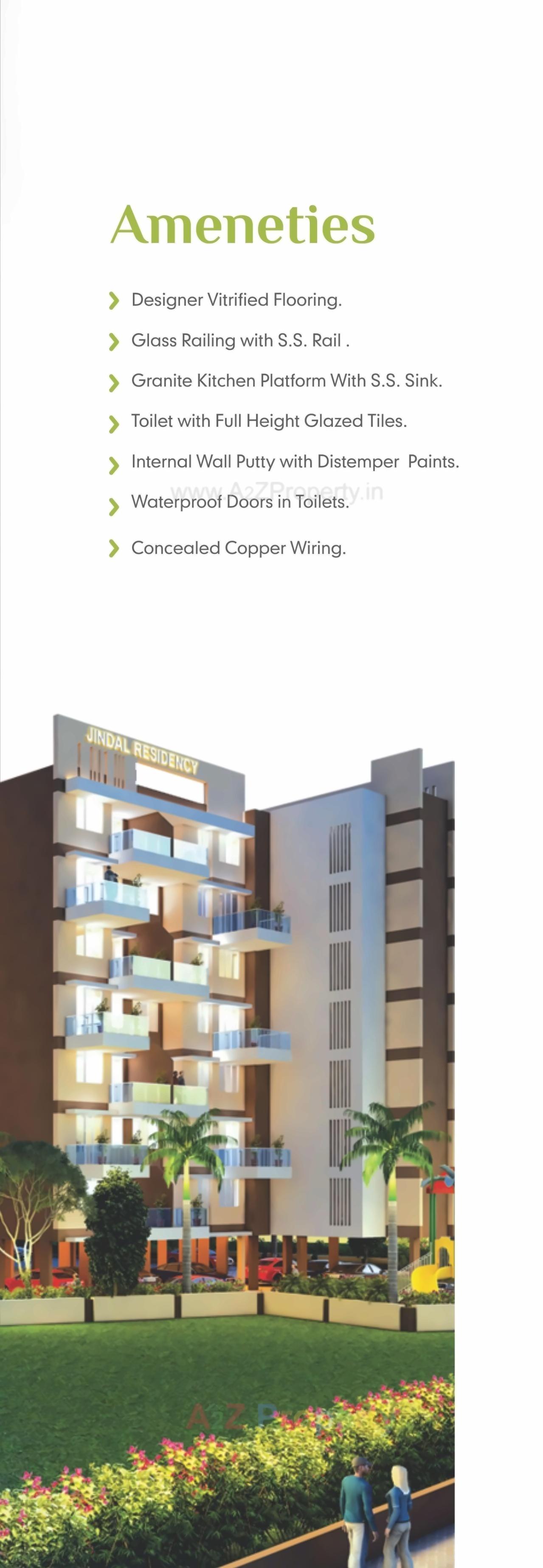 3D Elevation of real estate project Jindal Residency located at Panvel, Raigarh, Maharashtra