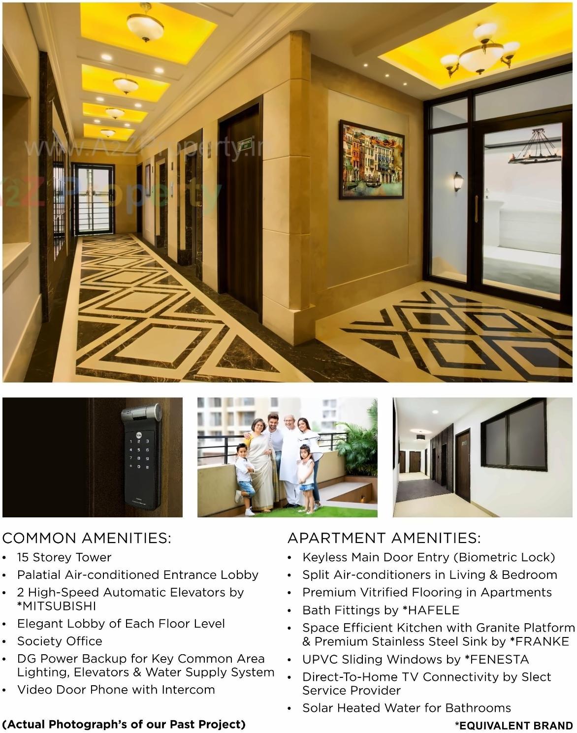 3D Elevation of real estate project Kaamdhenu Celestia located at Bokadvira, Raigarh, Maharashtra