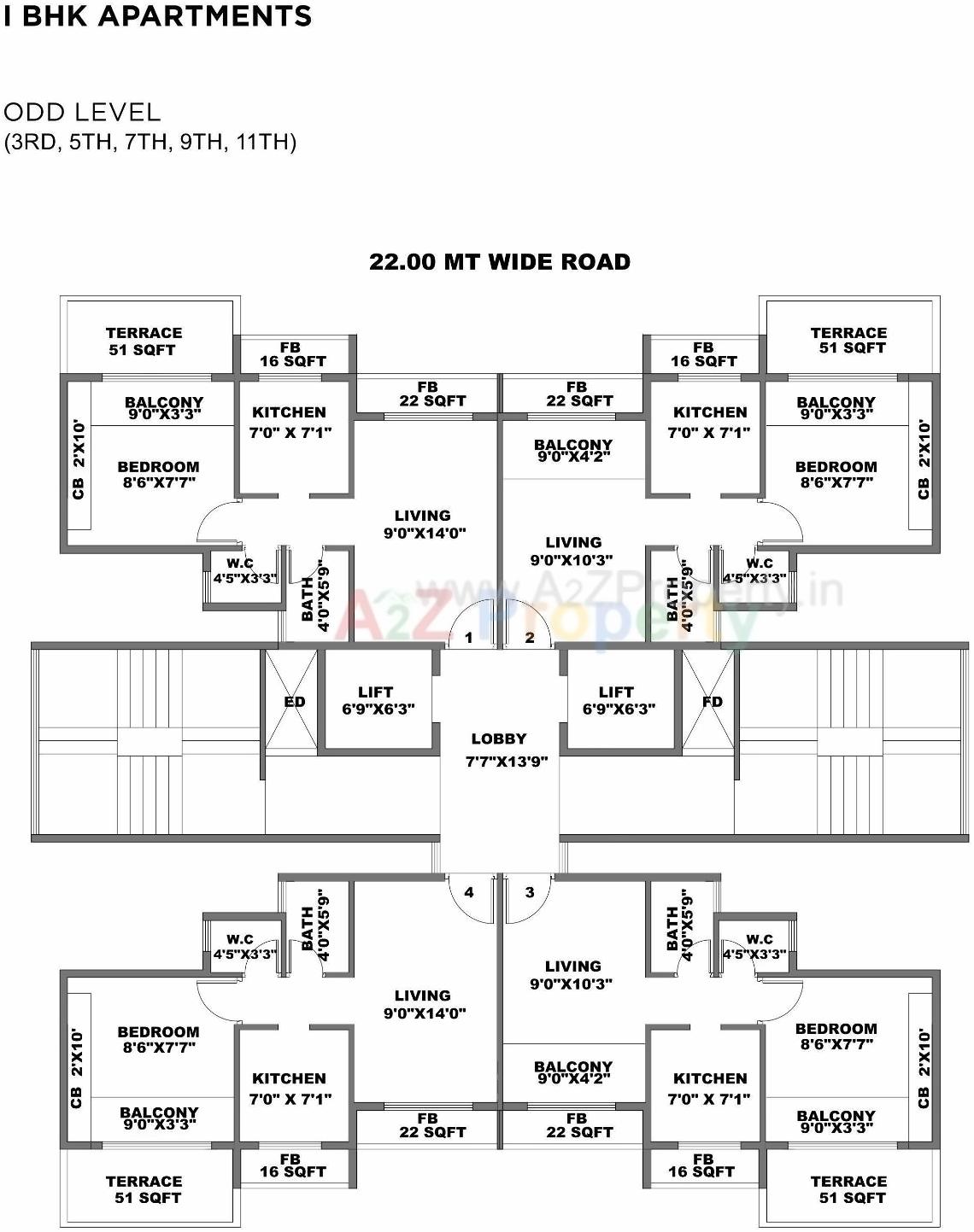 Layout of real estate project Kaamdhenu Celestia located at Bokadvira, Raigarh, Maharashtra