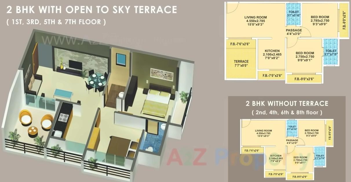 Layout of real estate project Kolad Hills located at Kolad, Raigarh, Maharashtra
