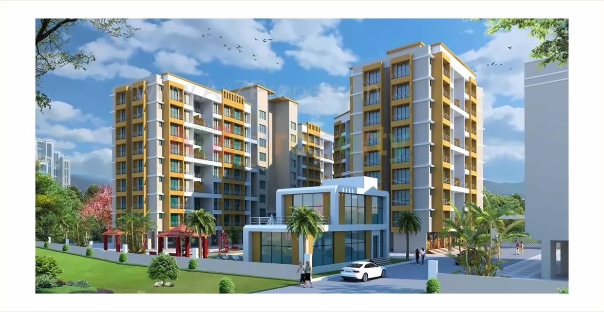 3D Elevation of real estate project Kolad Hills located at Kolad, Raigarh, Maharashtra