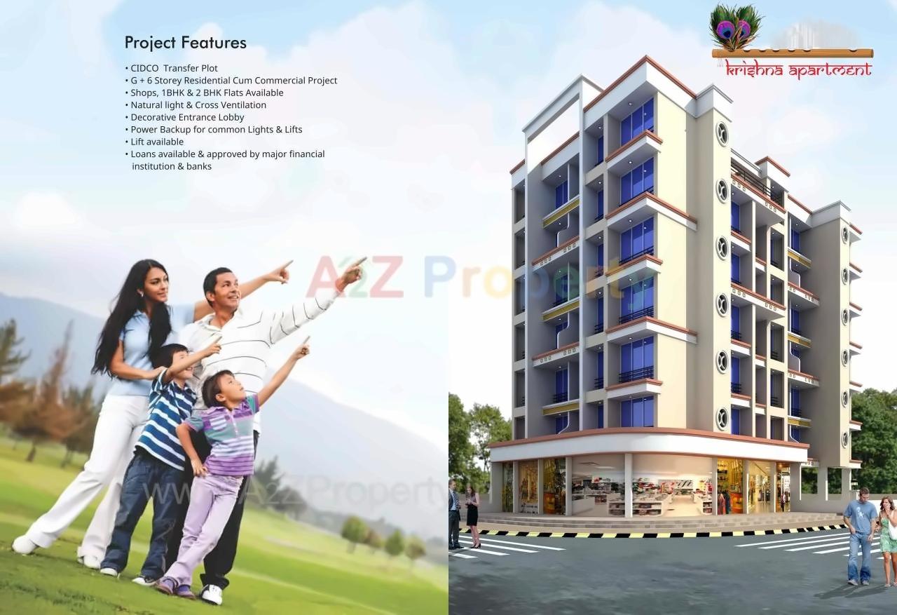  of real estate project Krishna Apartment located at Ulawe, Raigarh, Maharashtra