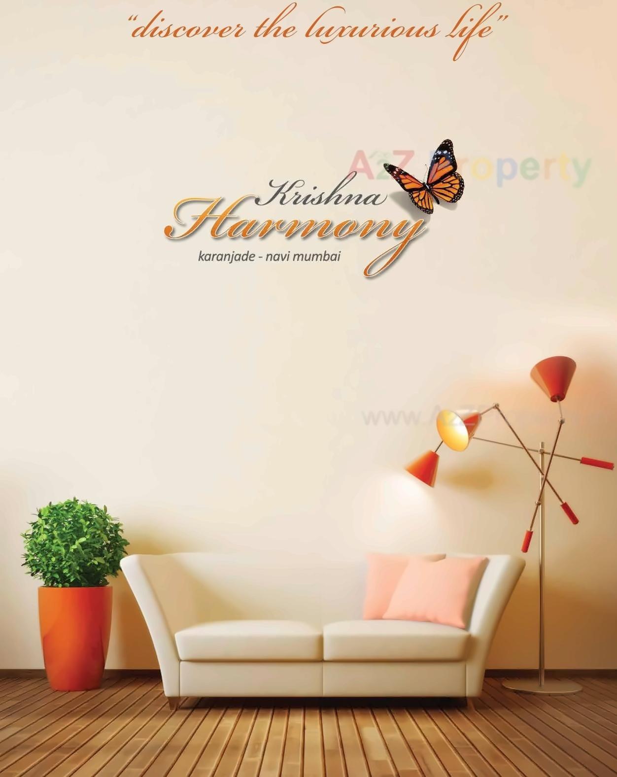  of real estate project Krishna Harmony located at Karanjade, Raigarh, Maharashtra
