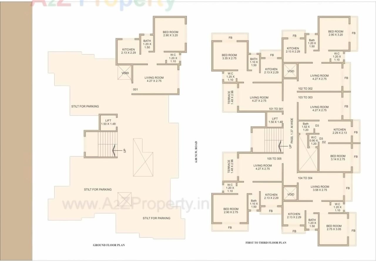 Layout of real estate project Kum Kum Bhagya located at Bopele, Raigarh, Maharashtra