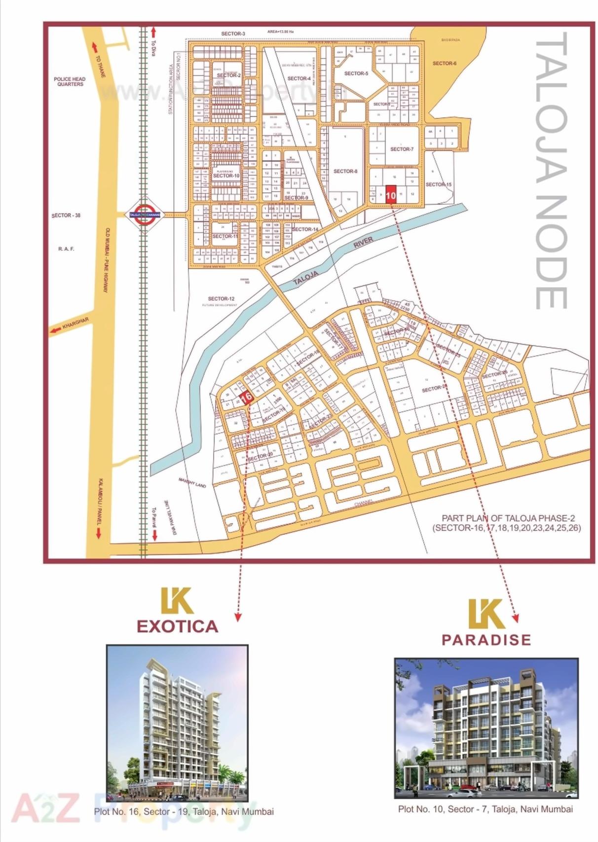  of real estate project L  K  Exotica located at Taloje-panchnad-, Raigarh, Maharashtra