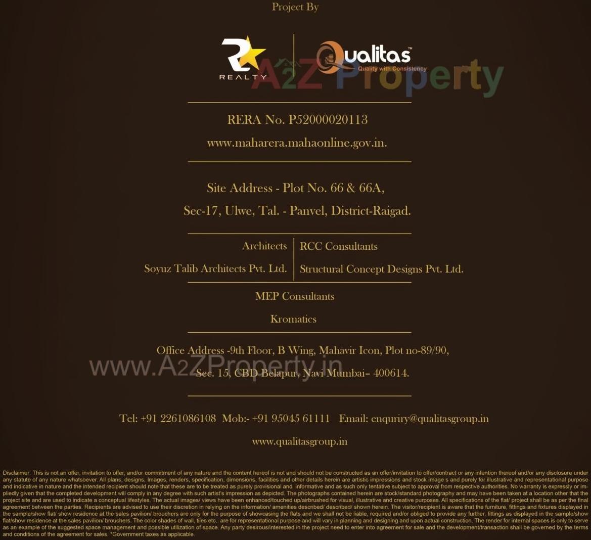 of real estate project La Palacio located at Ulawe, Raigarh, Maharashtra