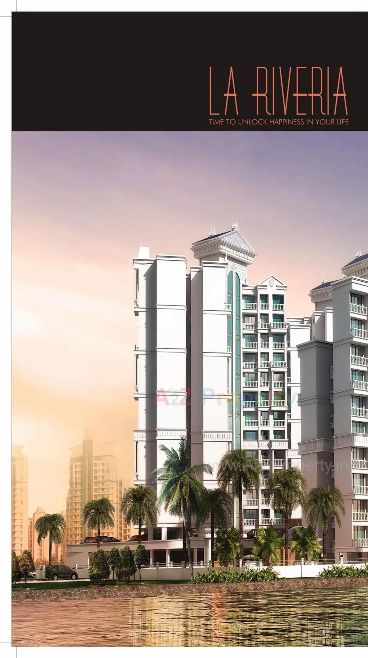 3D Elevation of real estate project La Riveria located at Panvel, Raigarh, Maharashtra