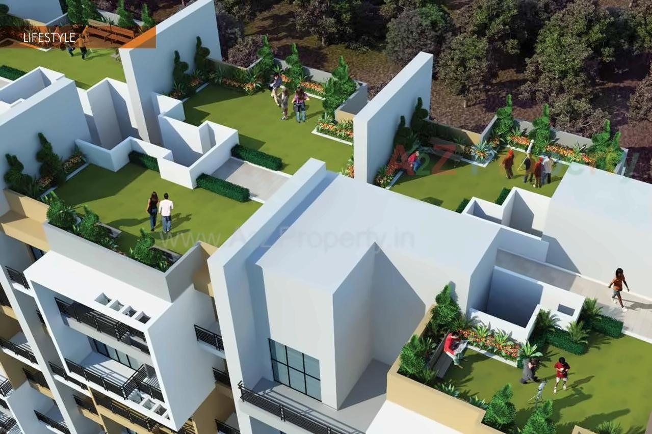 3D Elevation of real estate project Lamer Residency located at Panvel, Raigarh, Maharashtra