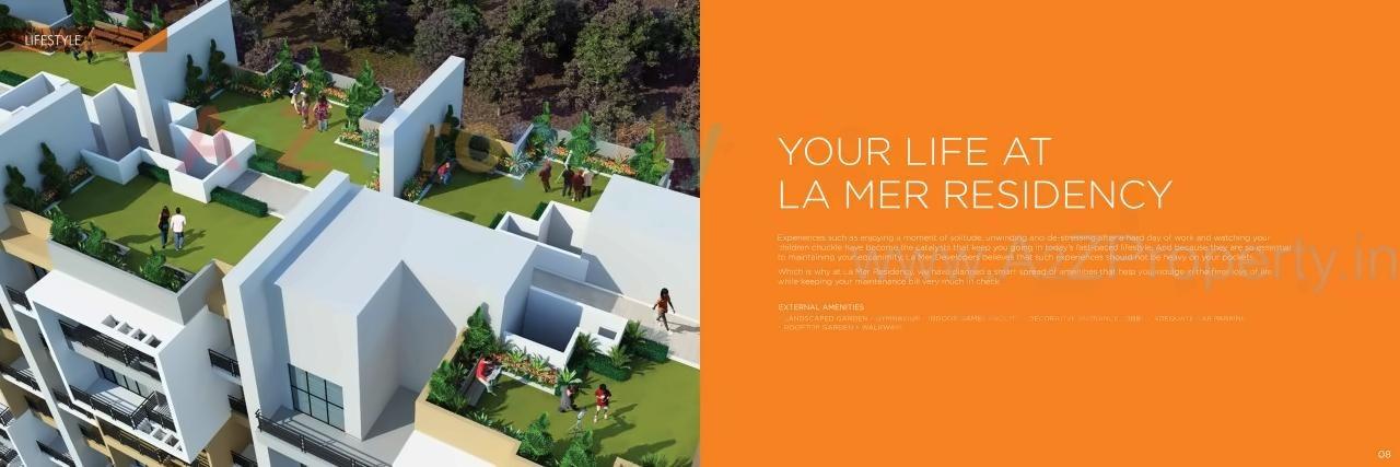 3D Elevation of real estate project Lamer Residency located at Panvel, Raigarh, Maharashtra