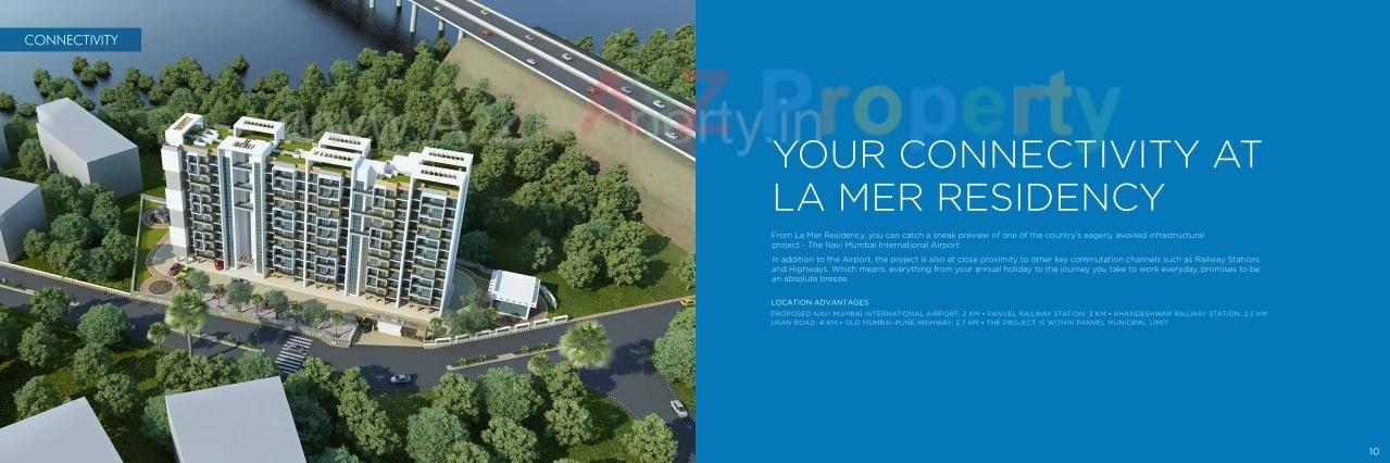 3D Elevation of real estate project Lamer Residency located at Panvel, Raigarh, Maharashtra