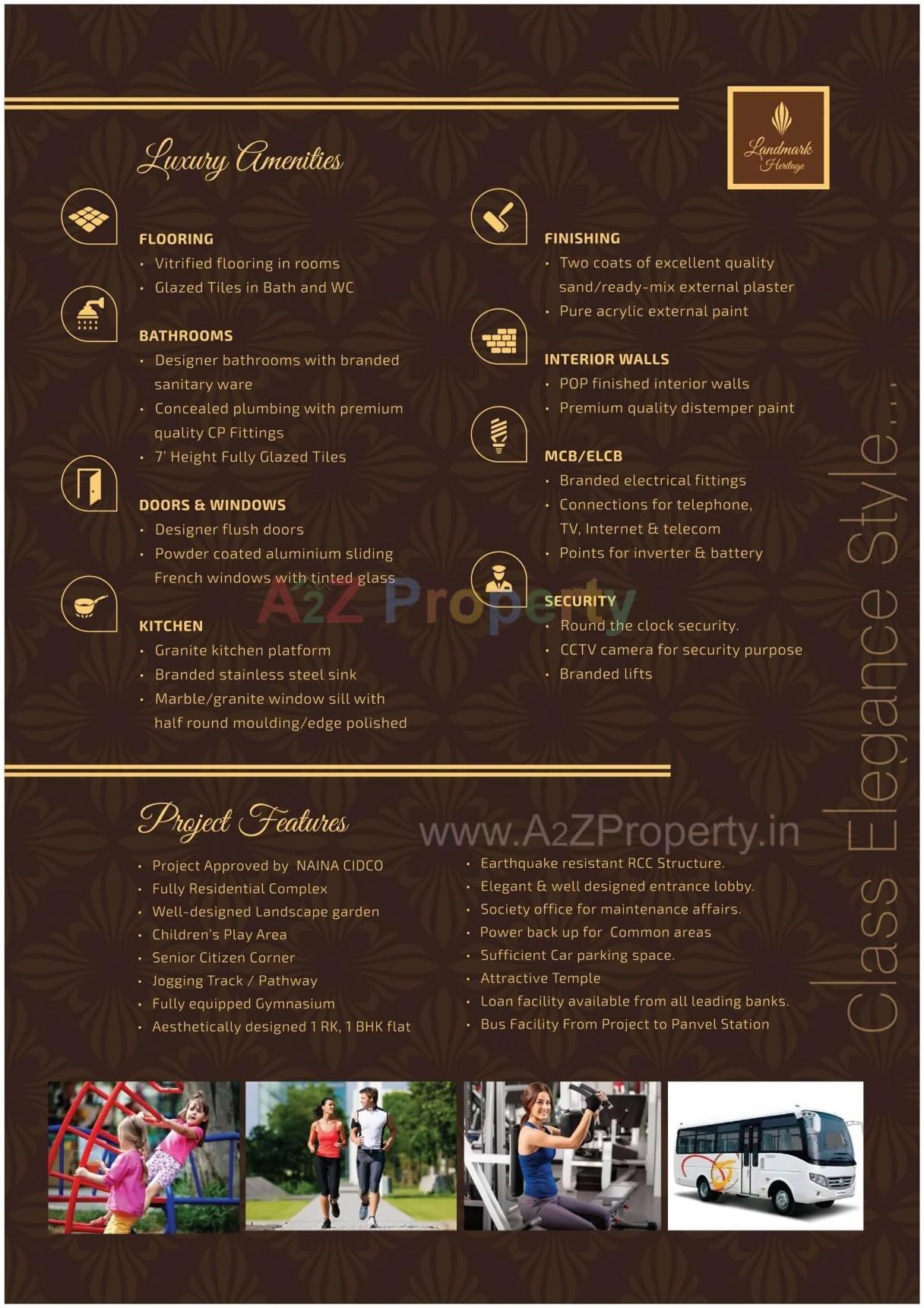  of real estate project Landmark Heritage located at Umroli, Raigarh, Maharashtra