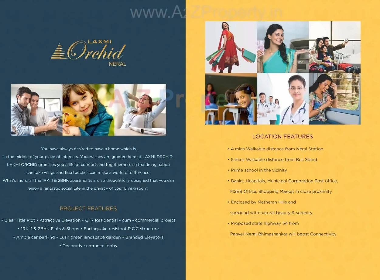  of real estate project Laxmi Orchid located at Dhamote, Raigarh, Maharashtra