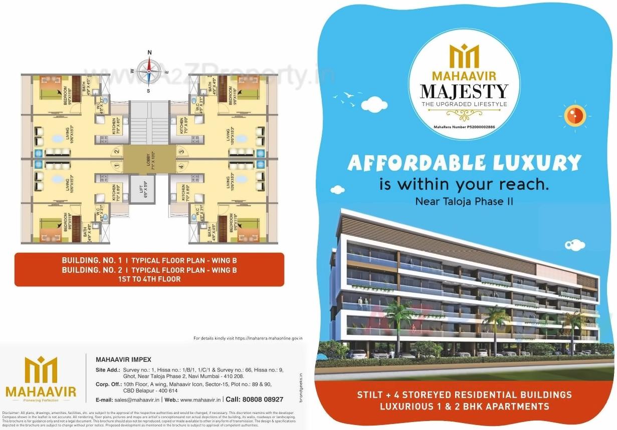 of real estate project Mahaavir Majesty located at Ghot, Raigarh, Maharashtra