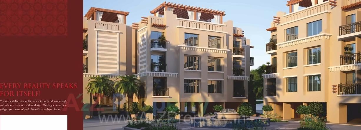 3D Elevation of real estate project Mane Palms located at Gudhavan, Raigarh, Maharashtra