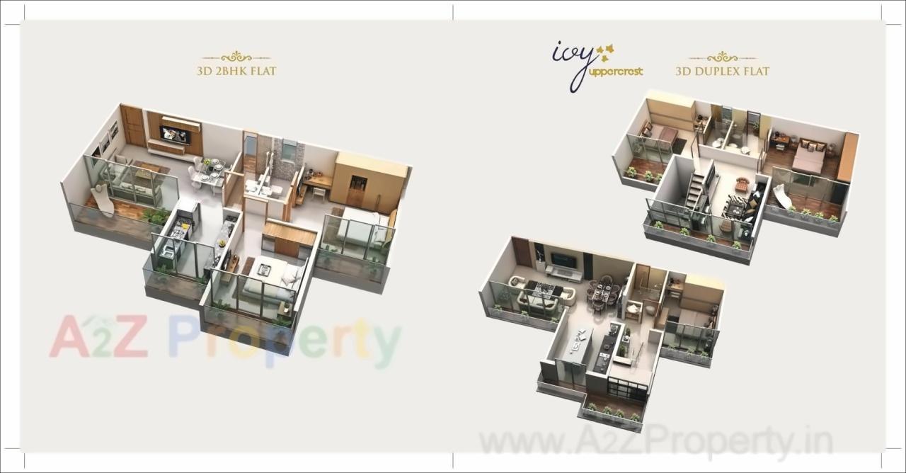Layout of real estate project Maple Ivy located at Ulawe, Raigarh, Maharashtra