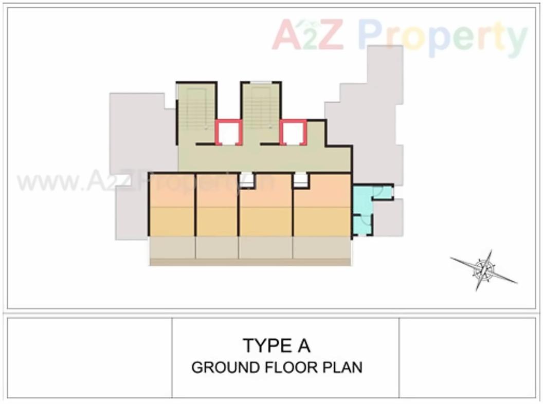 Layout of real estate project Moraj Maa Smriti located at Khopoli, Raigarh, Maharashtra