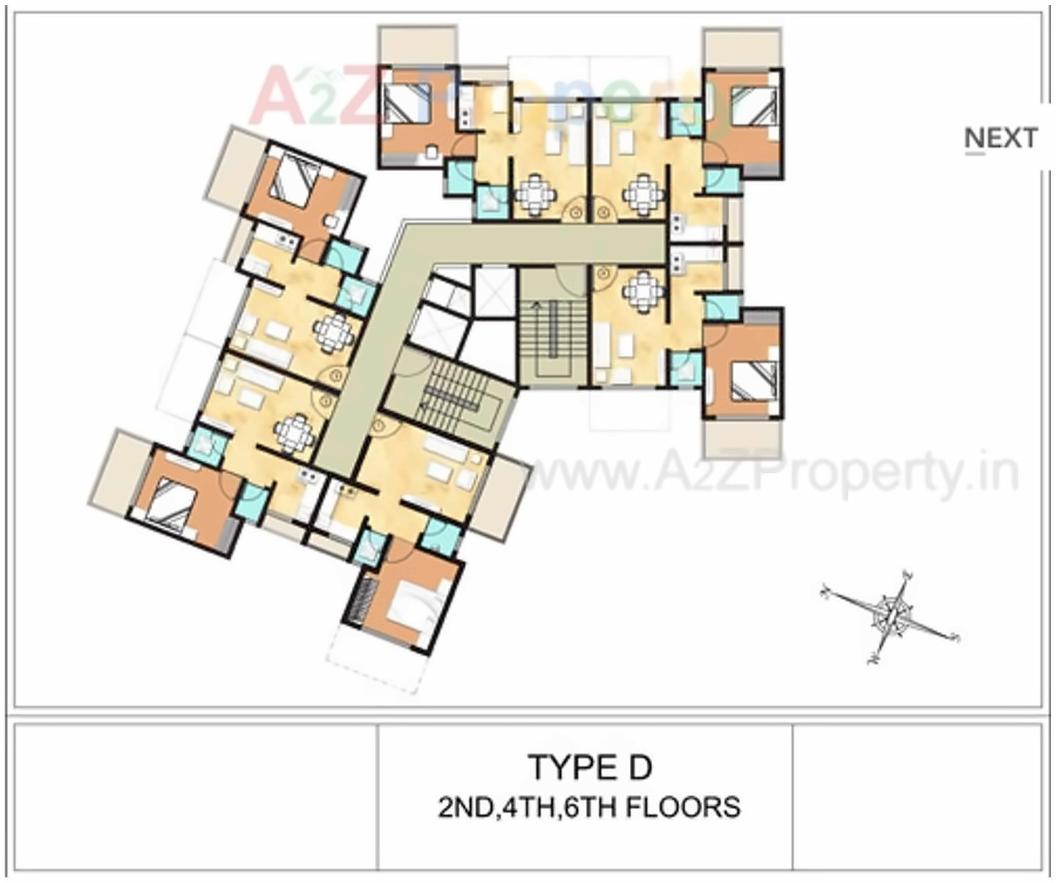 Layout of real estate project Moraj Maa Smriti located at Khopoli, Raigarh, Maharashtra