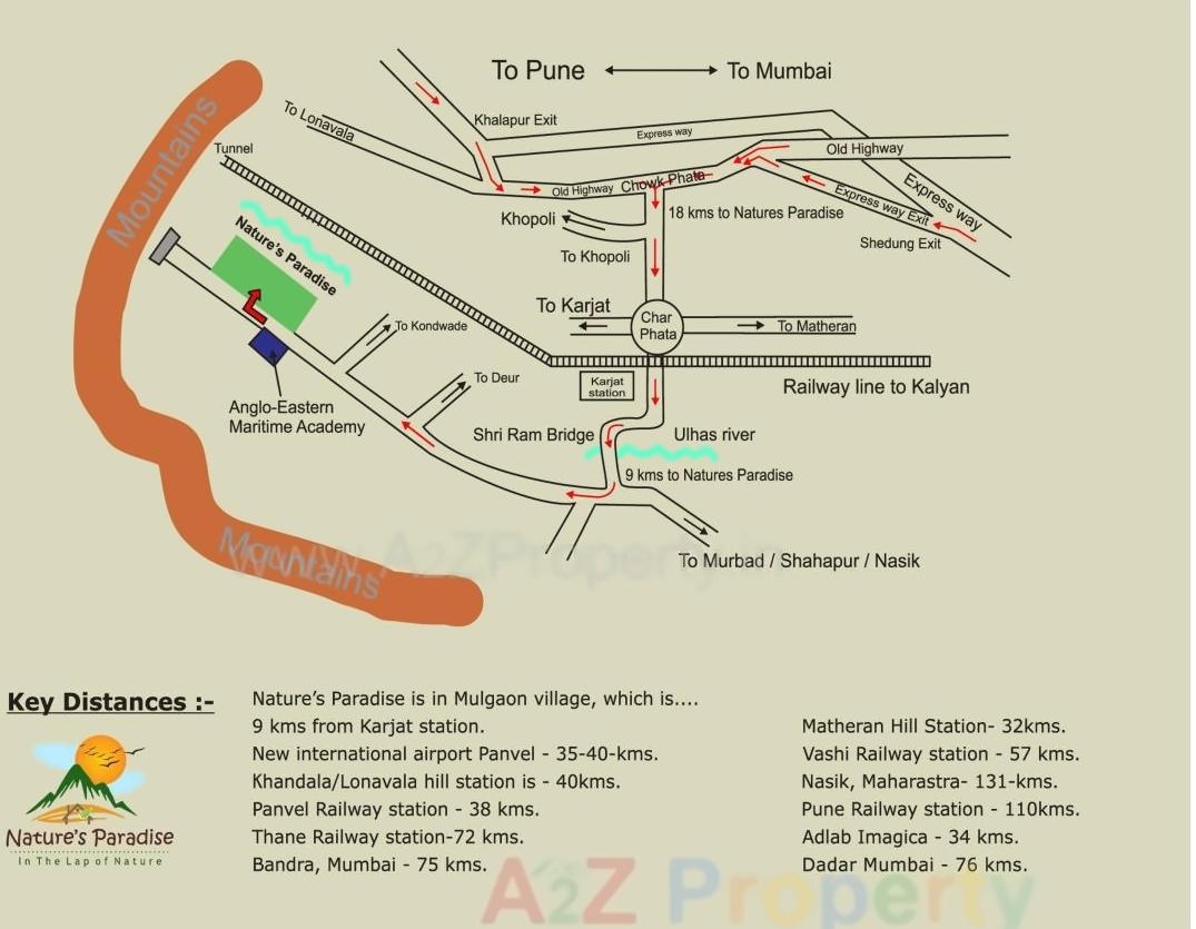  of real estate project Nature Paradise located at Mulgaon-t-wasare, Raigarh, Maharashtra