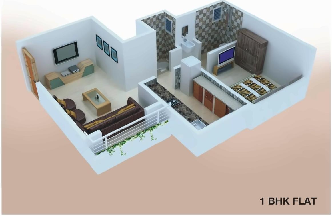 Layout of real estate project Nikhil Residency located at Neral, Raigarh, Maharashtra