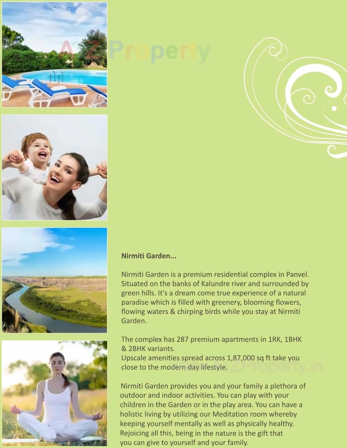  of real estate project Nirmiti Garden located at Umroli, Raigarh, Maharashtra