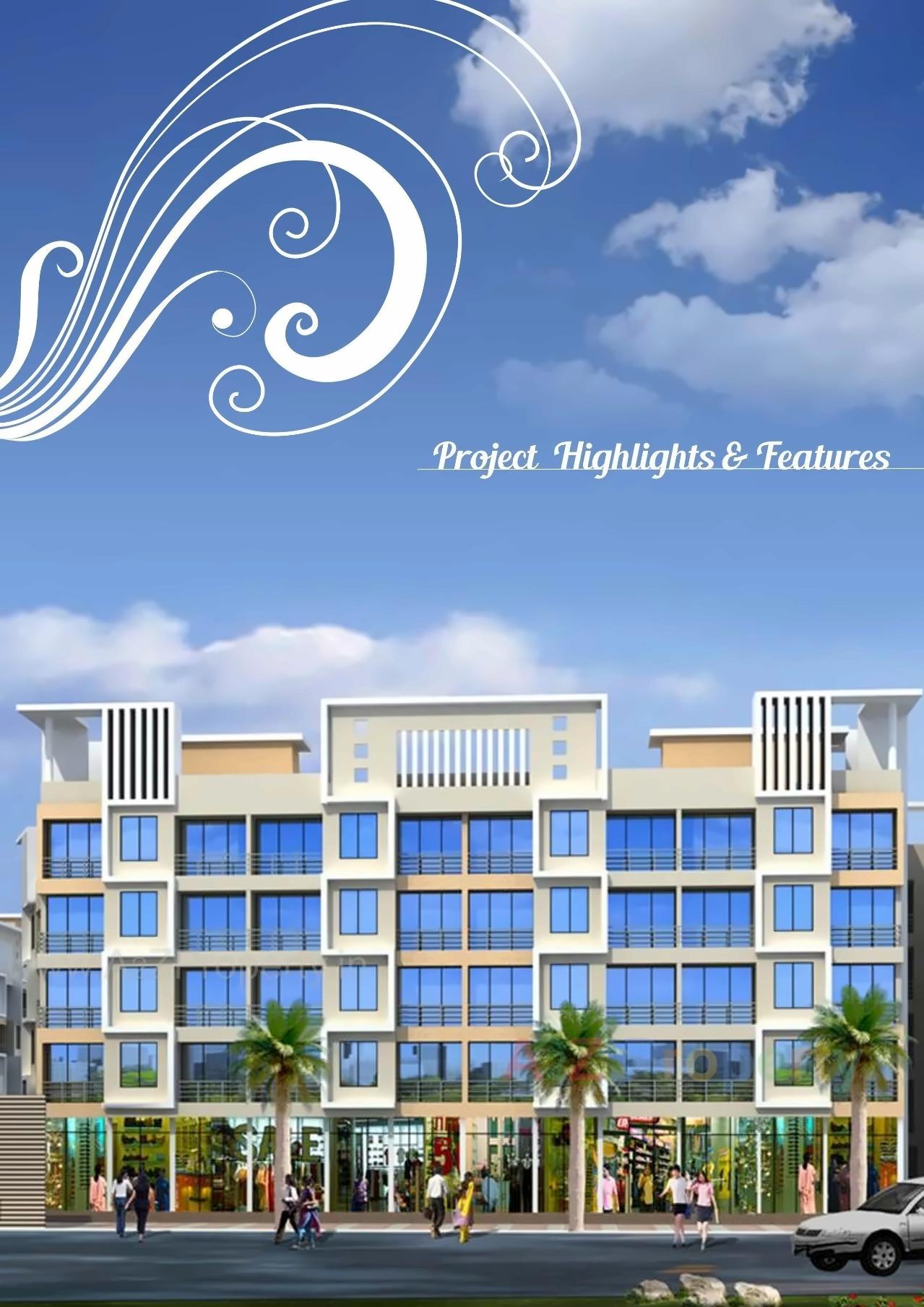 3D Elevation of real estate project Nirmiti Garden located at Umroli, Raigarh, Maharashtra